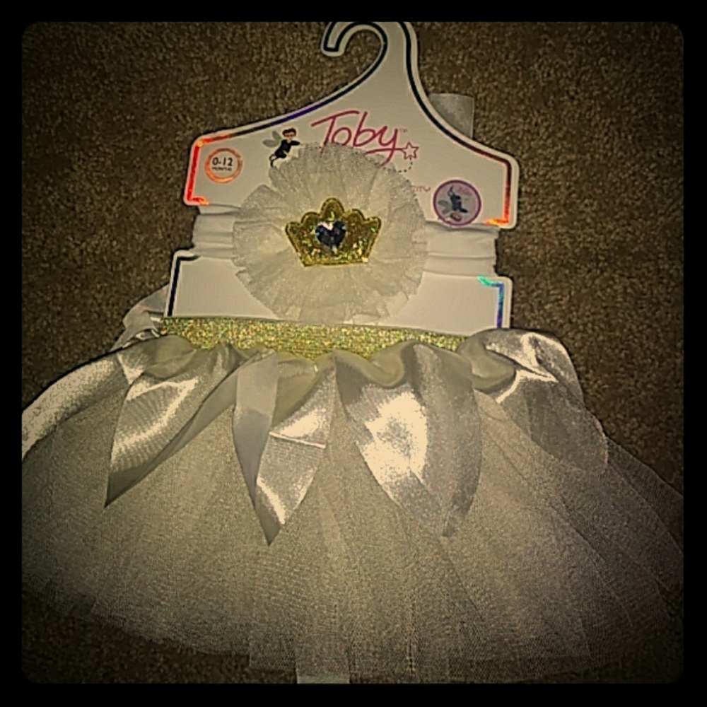Tutu and Headband set 0-12 months